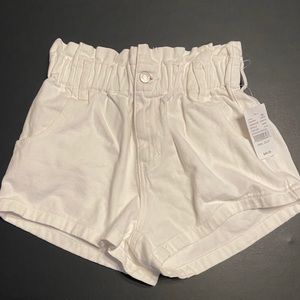 Pacsun White mom shorts